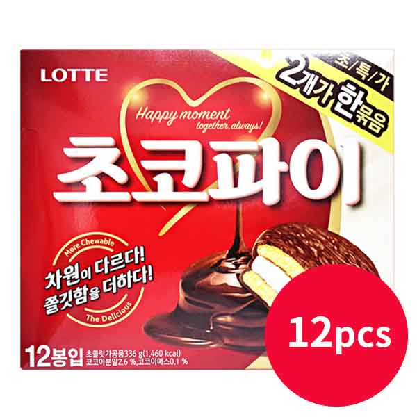 Lotte Choco Pie (12pcs pack) 336g