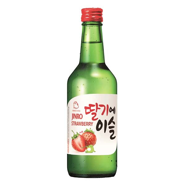 Jinro Chamisul Soju (Strawberry) 13% Alc. 360ml