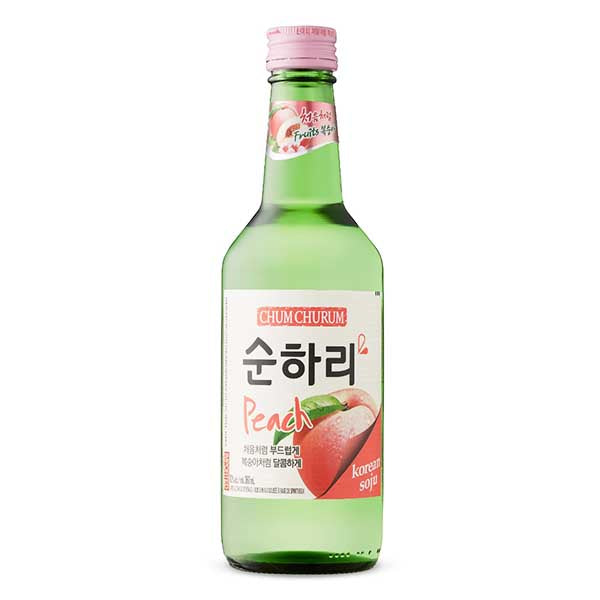 Lotte Chum Churum Soju Soonhari (Peach) 12% Alc. 360ml