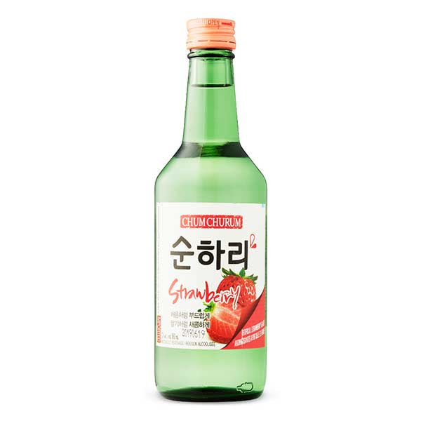 Lotte Chum Churum Soju Soonhari (Strawberry) 12% Alc. 360ml