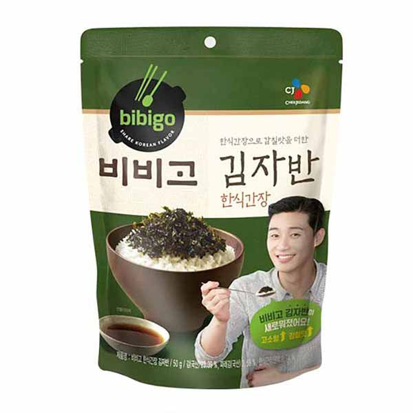 (PROMO) CJ Bibigo Laver Jaban (Flakes) (Korean Traditional Soy) 50g
