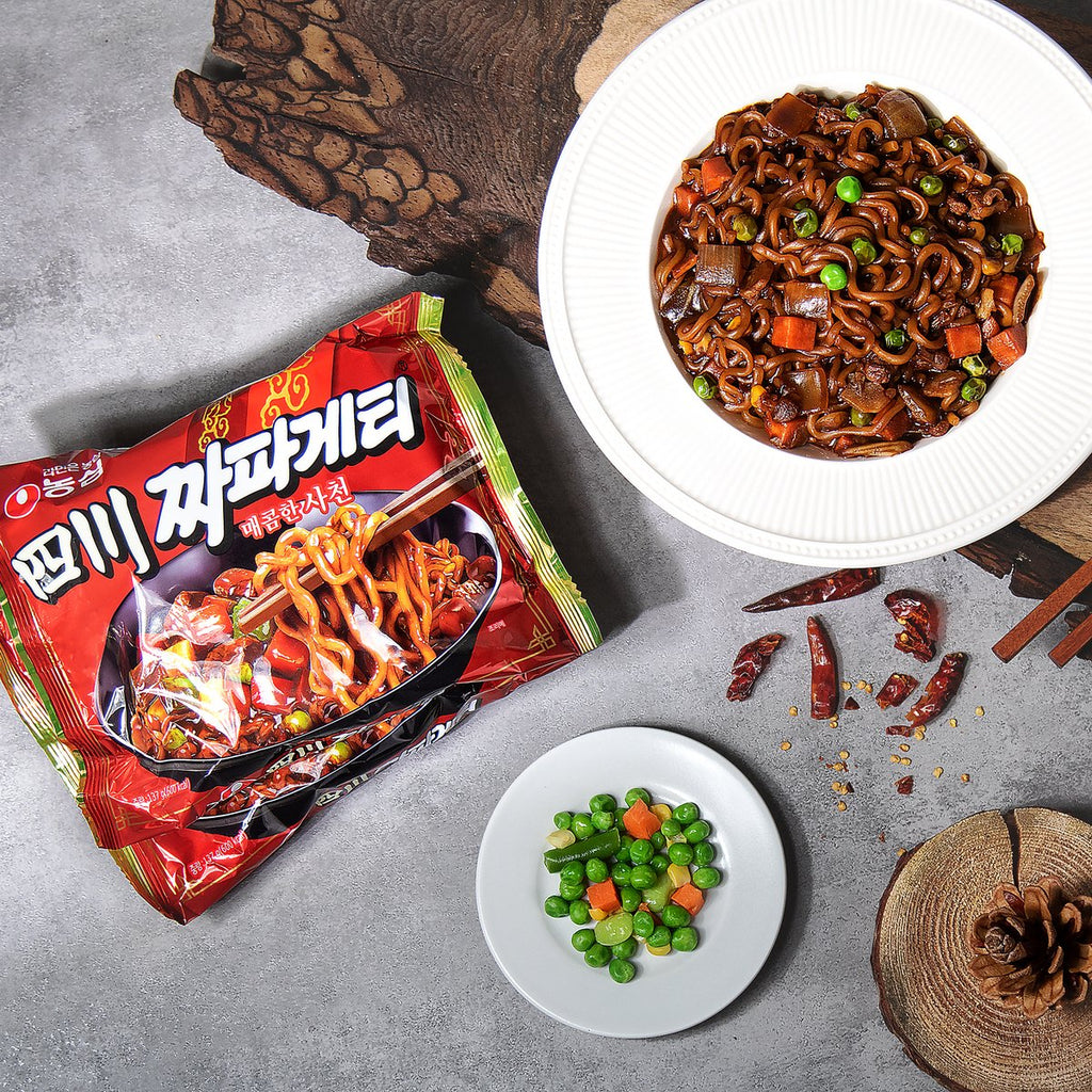Sichuan Nongshim Chapaghetti (5pcs) - SIJANG MART - #1 Online Korean Grocery Delivery Metro Manila