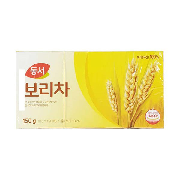 Dongsuh Barley Tea (15 Tea Bags - Good for 2 liters each) 150g