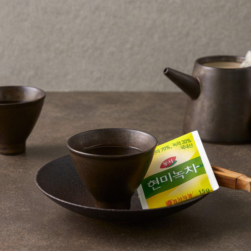 Dongsuh Brown Rice Green Tea (1.5g*25 Tea Bags - Good for 500ml each)