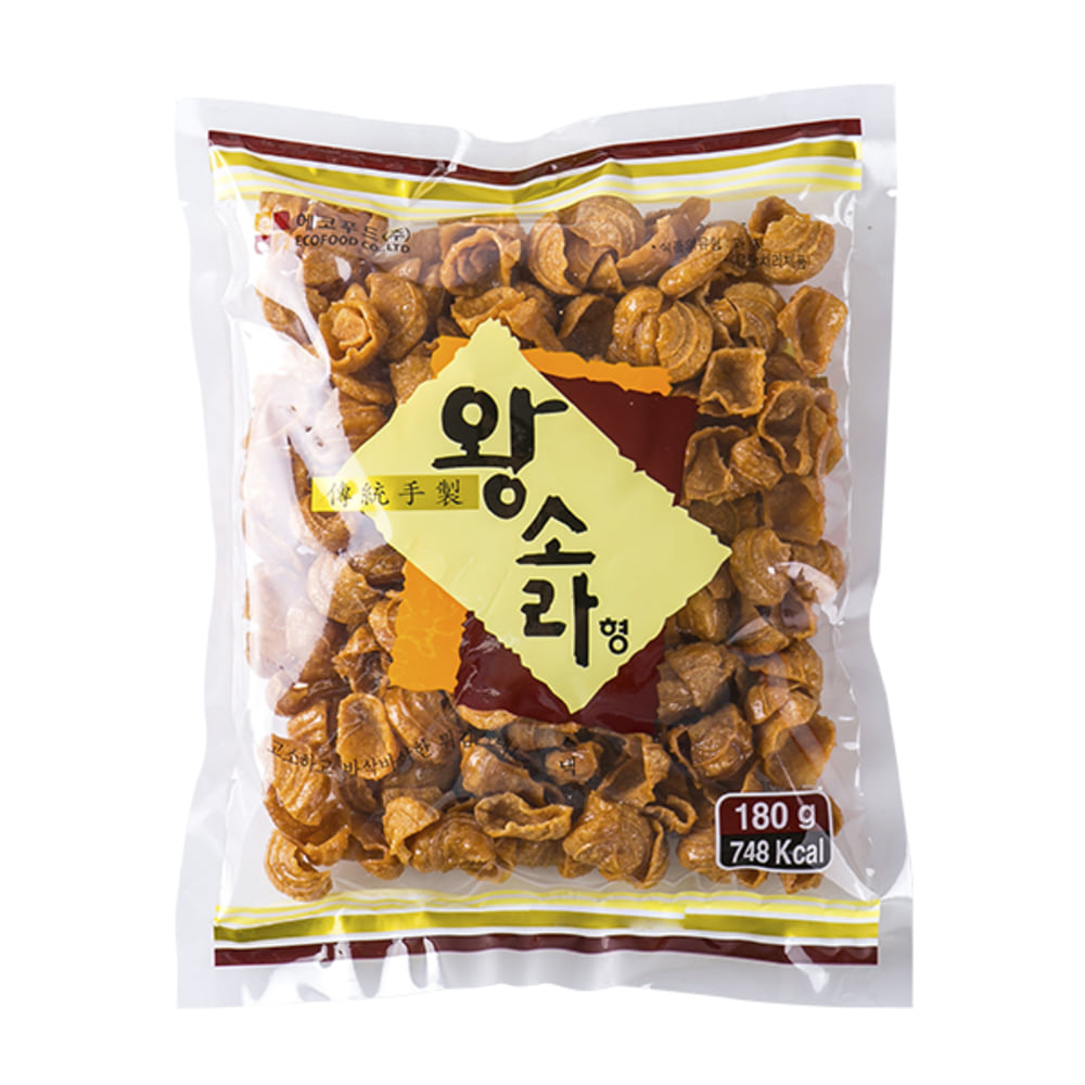 Wang Sora (Shell-shaped Korean Traditional Snack) 180g - SIJANG MART - #1 Online Korean Grocery Delivery Metro Manila