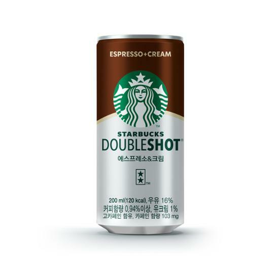 Starbucks Espresso Double Shot + Cream (Korean ver.) 200ml