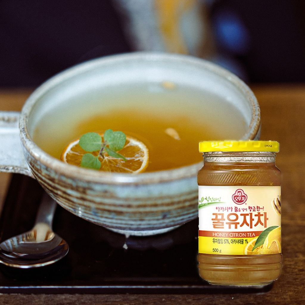 [Best Value Bundle - 5pcs] Ottogi Honey Citron Tea Concentrate 500g (Good for 25 servings) - SIJANG MART - #1 Online Korean Grocery Delivery Metro Manila