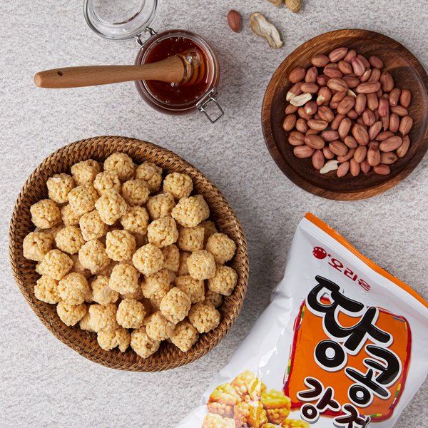 Orion Sweet Korean Peanut Rice Puffs 80g