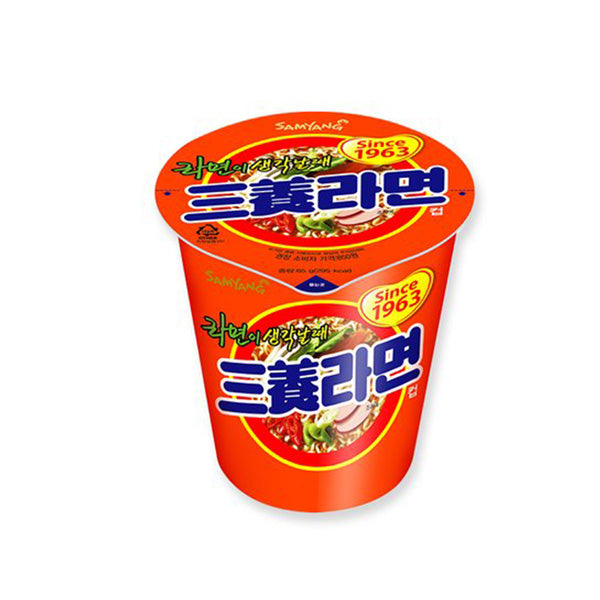 Samyang Ramyun Cup (Original since 1963) 65g - SIJANG MART - #1 Online Korean Grocery Delivery Metro Manila