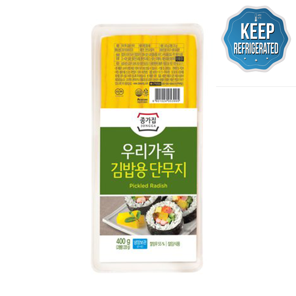Chungjungwon Jongga Gimbap Pickled Radish 400g