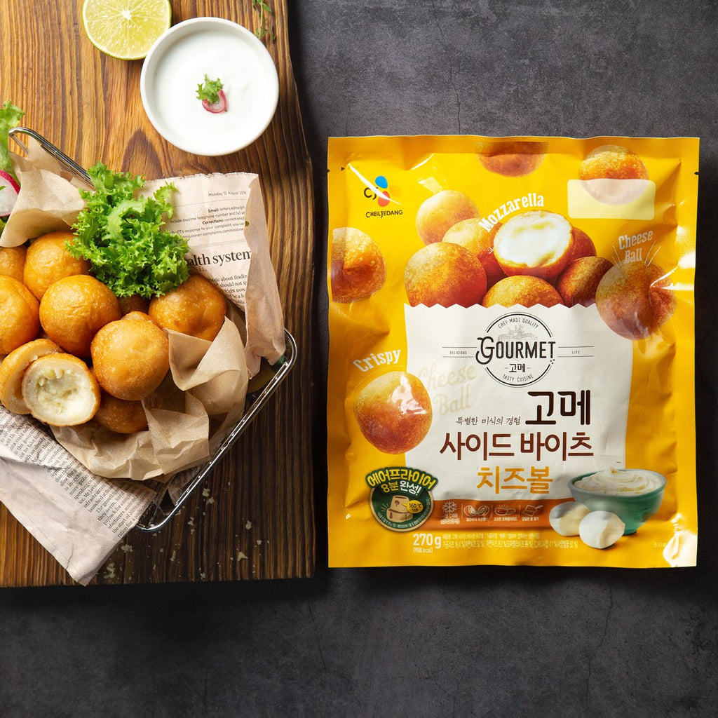 (BIG SALE) CJ Gourmet Crispy Mozzarella Cheese Ball 270g - SIJANG MART - #1 Online Korean Grocery Delivery Metro Manila