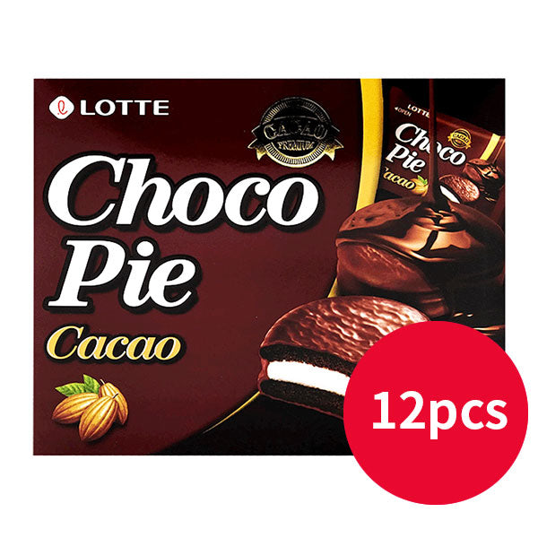 Lotte Choco Pie Cacao (12pcs pack) 336g
