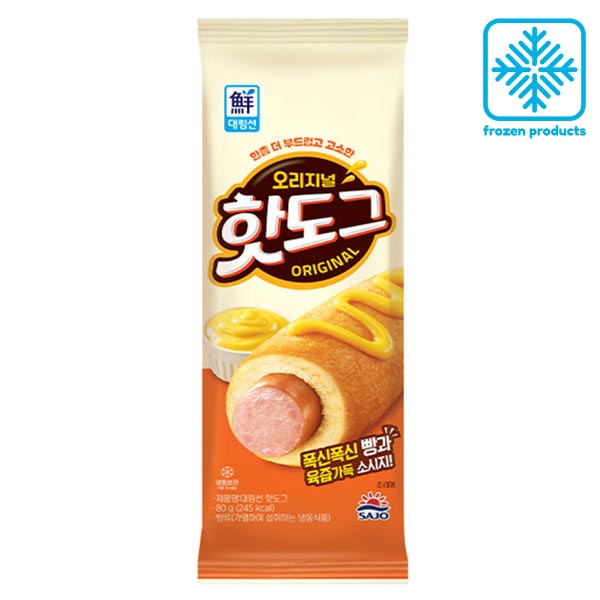 Daelim Korean Hot Dog 80g (1pc pack)