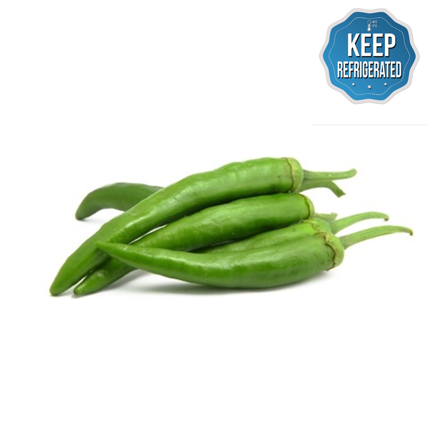 Fresh Green Chili 50g (Sili Sigang) (4~5 pcs) (Cleansed with Mineral Water)